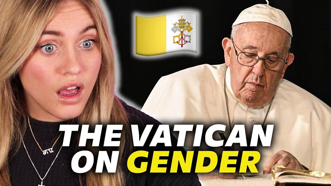 Pope Francis CONDEMNS Gender Theory, Surrogacy, & Abortion at the Vatican | Isabel Brown LIVE