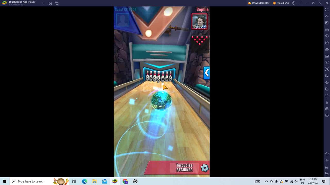 how to play bowling crew video game on pc or mobile