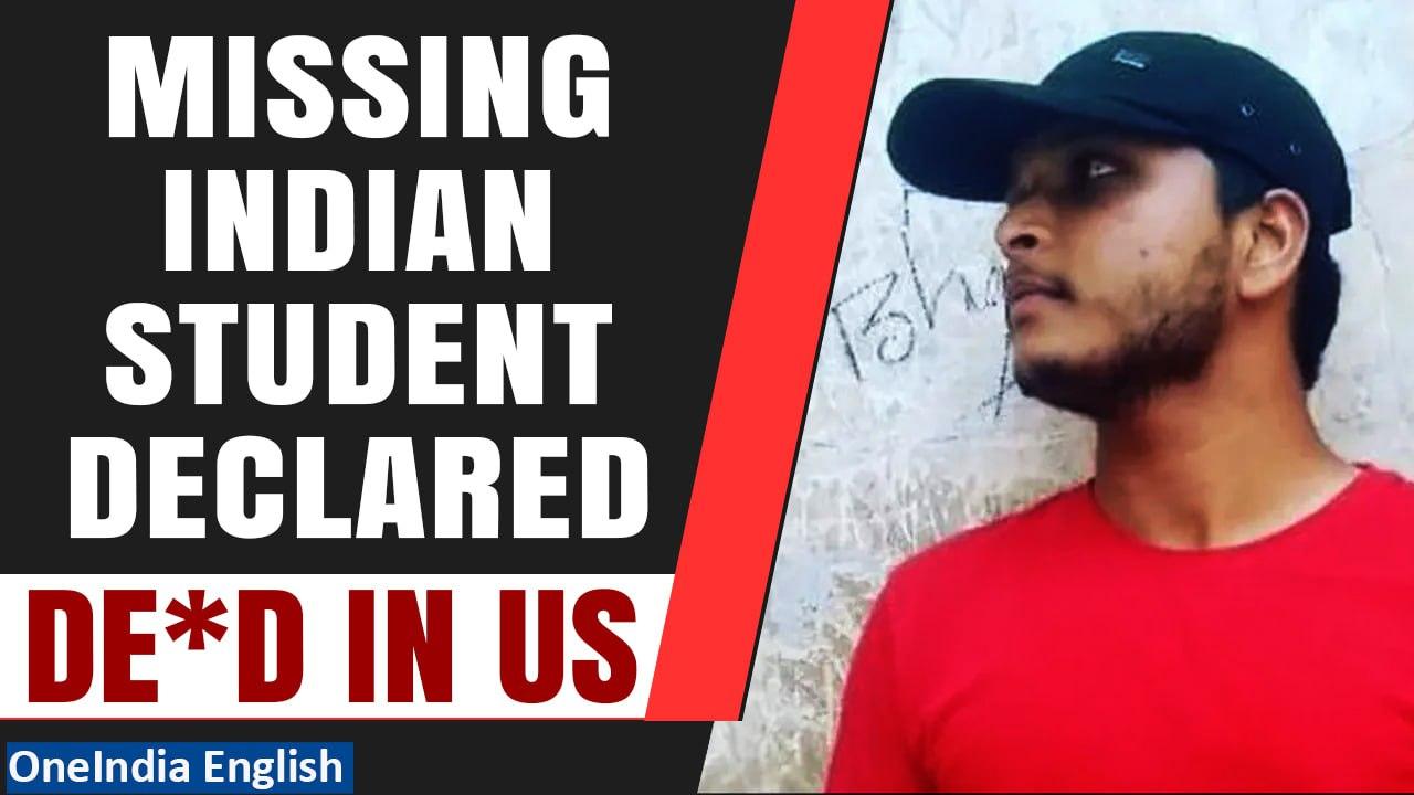 Missing Indian Student Mohammad Arfath Found Deceased in Ohio, US| Oneindia News