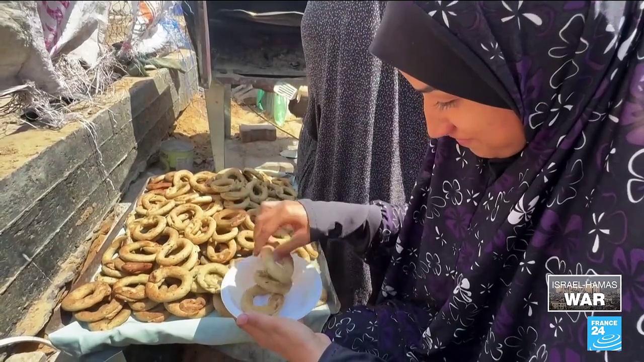 ‘Put a smile on children’s faces’: Gazans prepare for Eid amid misery of war