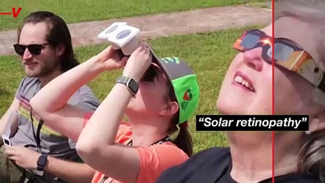 Here Are the Signs of Eye Damage From the Eclipse