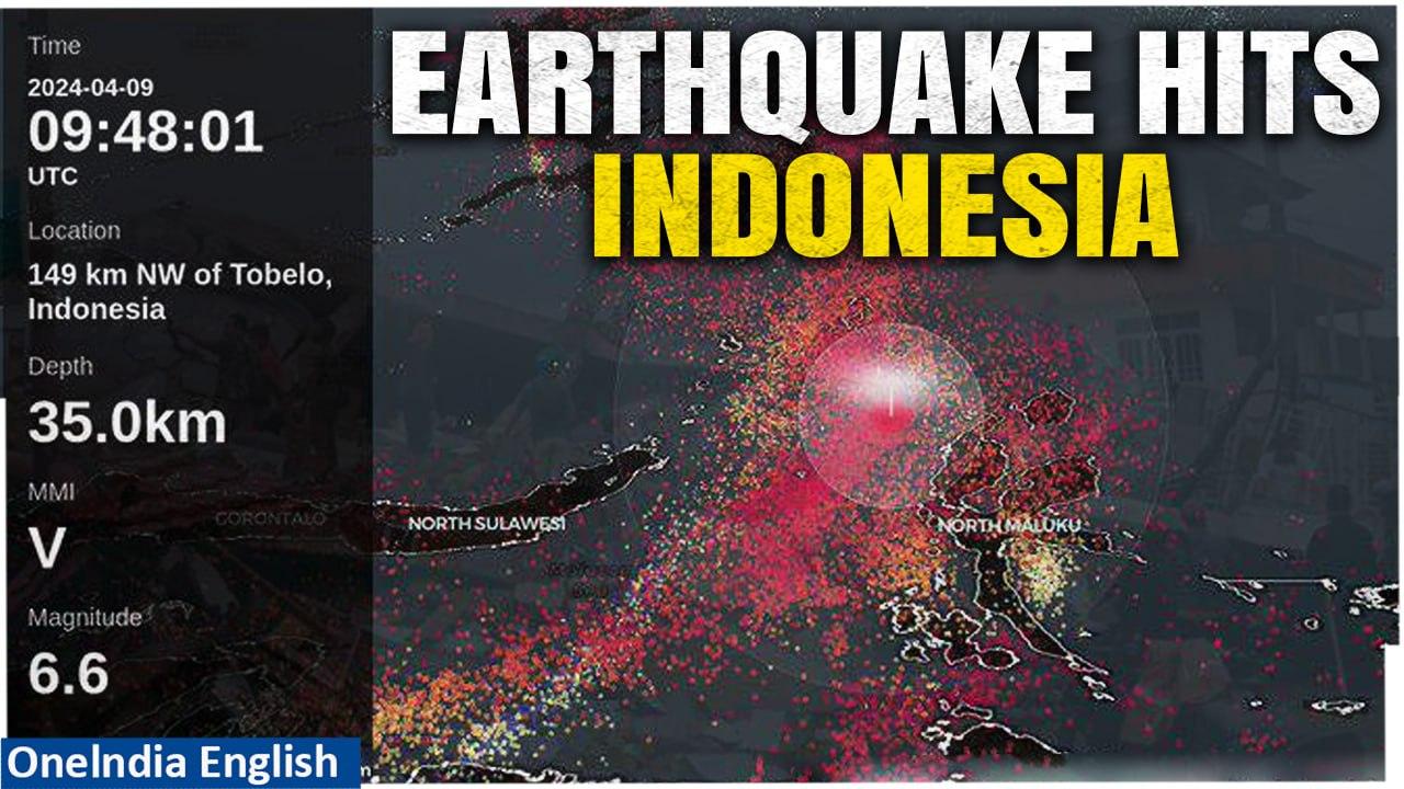 Indonesia: Magnitude 6.6 Earthquake Strikes Eastern Part of the Country | Oneindia News