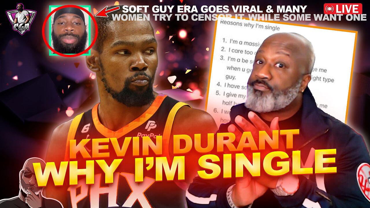 NBA's Kevin Durant Make A List Expressing Why He's Single | Why Love Can Be Hard For Men Like Him