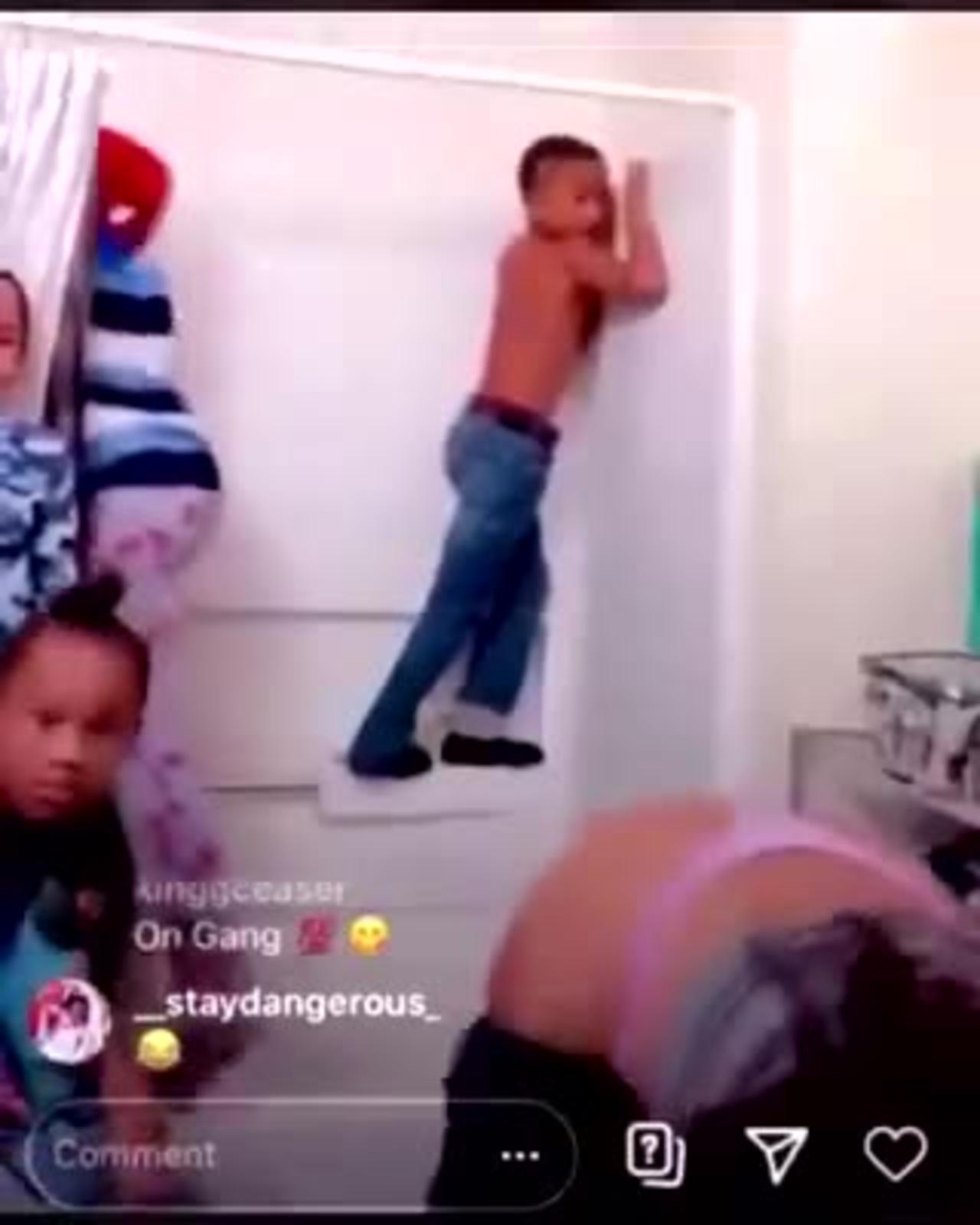 Mother Livestreams Herself Twerking In Front of Small Children