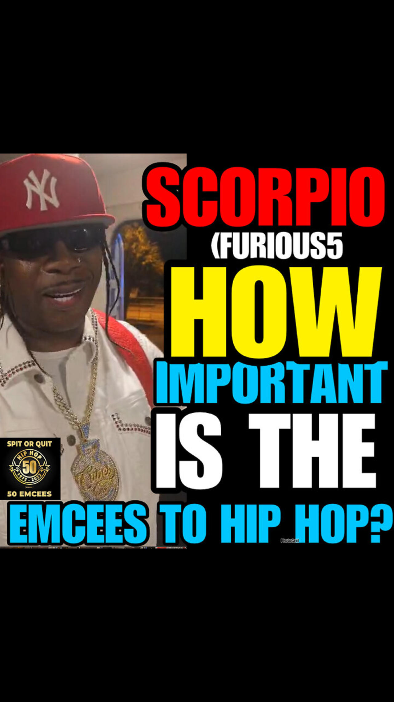SORQ #3 SCORPIO HOW IMPORTANT IS THE EMCEE TO HIP HOP?