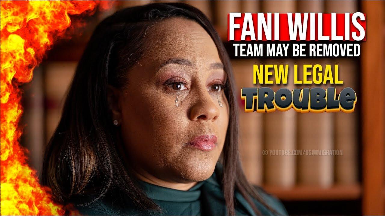 Fani Willis DISQUALIFICATION Saga: FANI'S Team may be REMOVED! NEW Legal Trouble🚨
