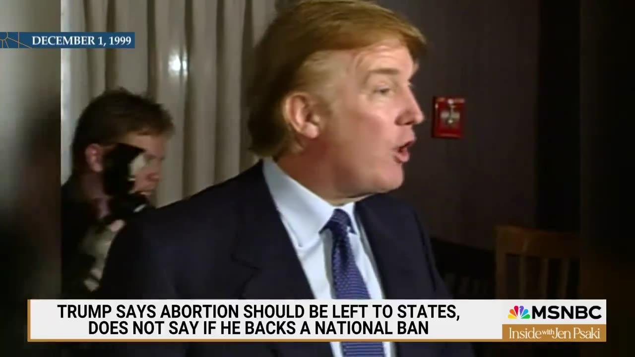 "Trump's 1999 Stance: Pro-Choice, Respects Opposing Views"