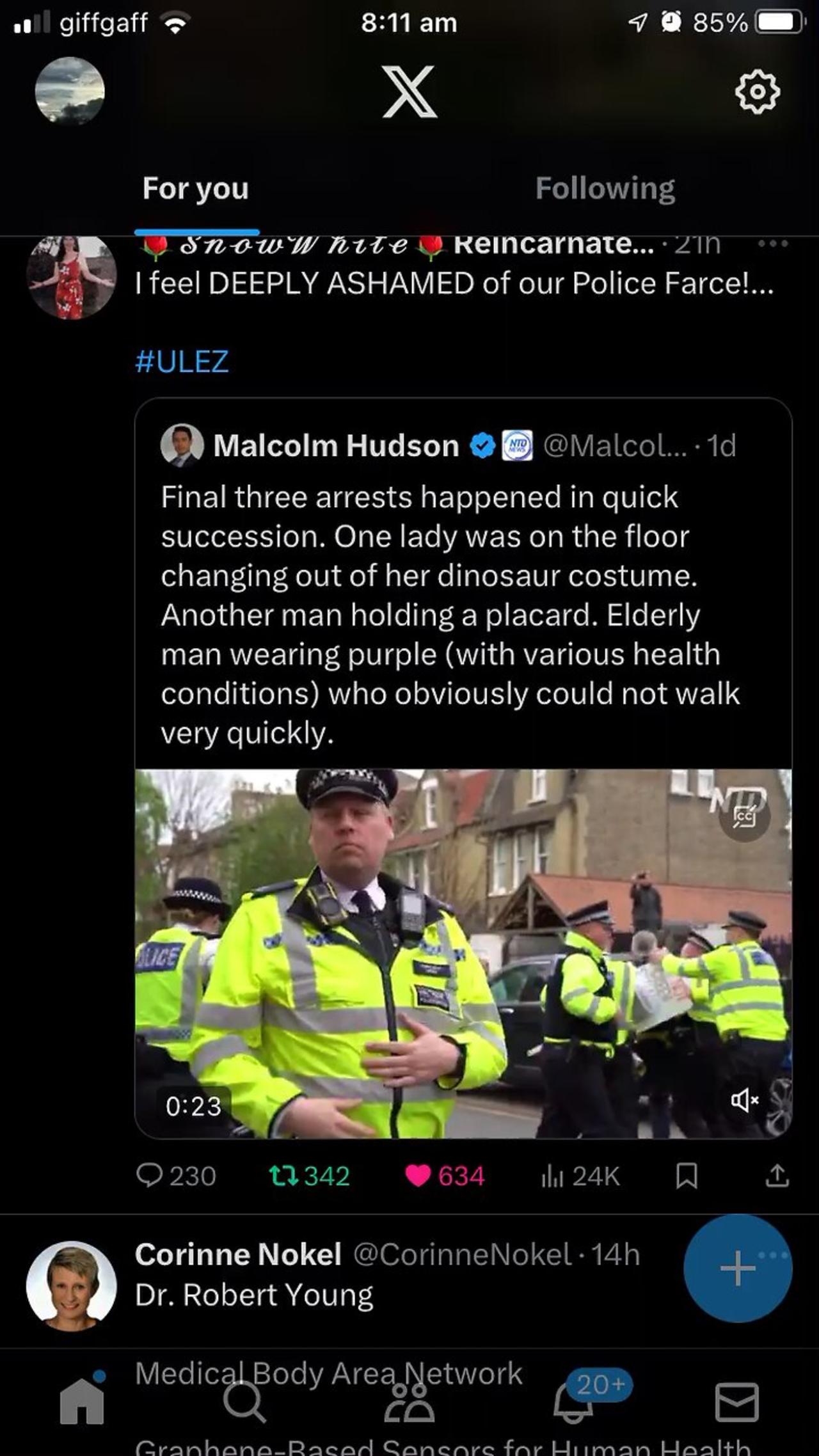 ULeZ protesters UK arrested : police