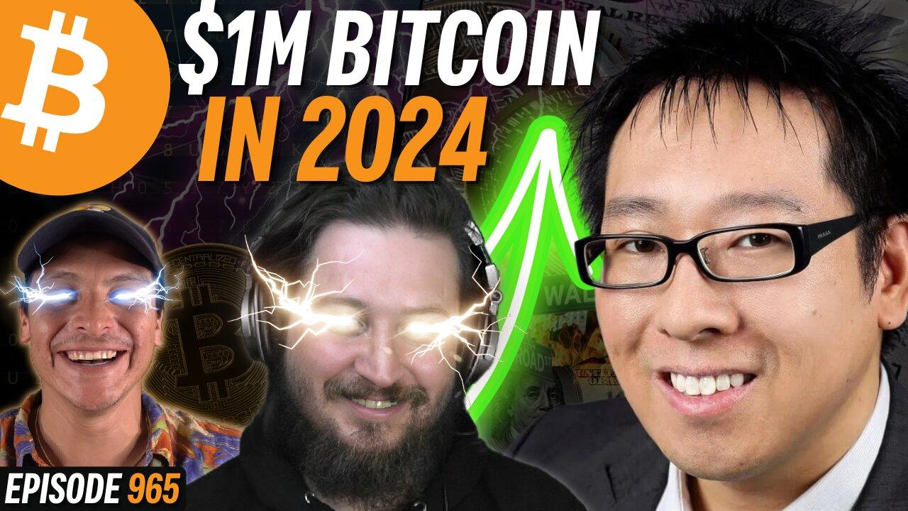 "75% Chance of Bitcoin being $1M by Year End" | EP 966