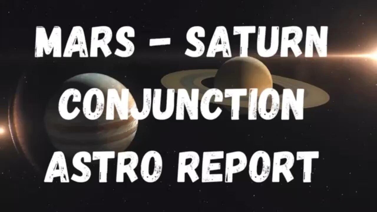 Mars conjunct Saturn in Pisces - Astrology report for all signs #timespamps #tarotary #astrology