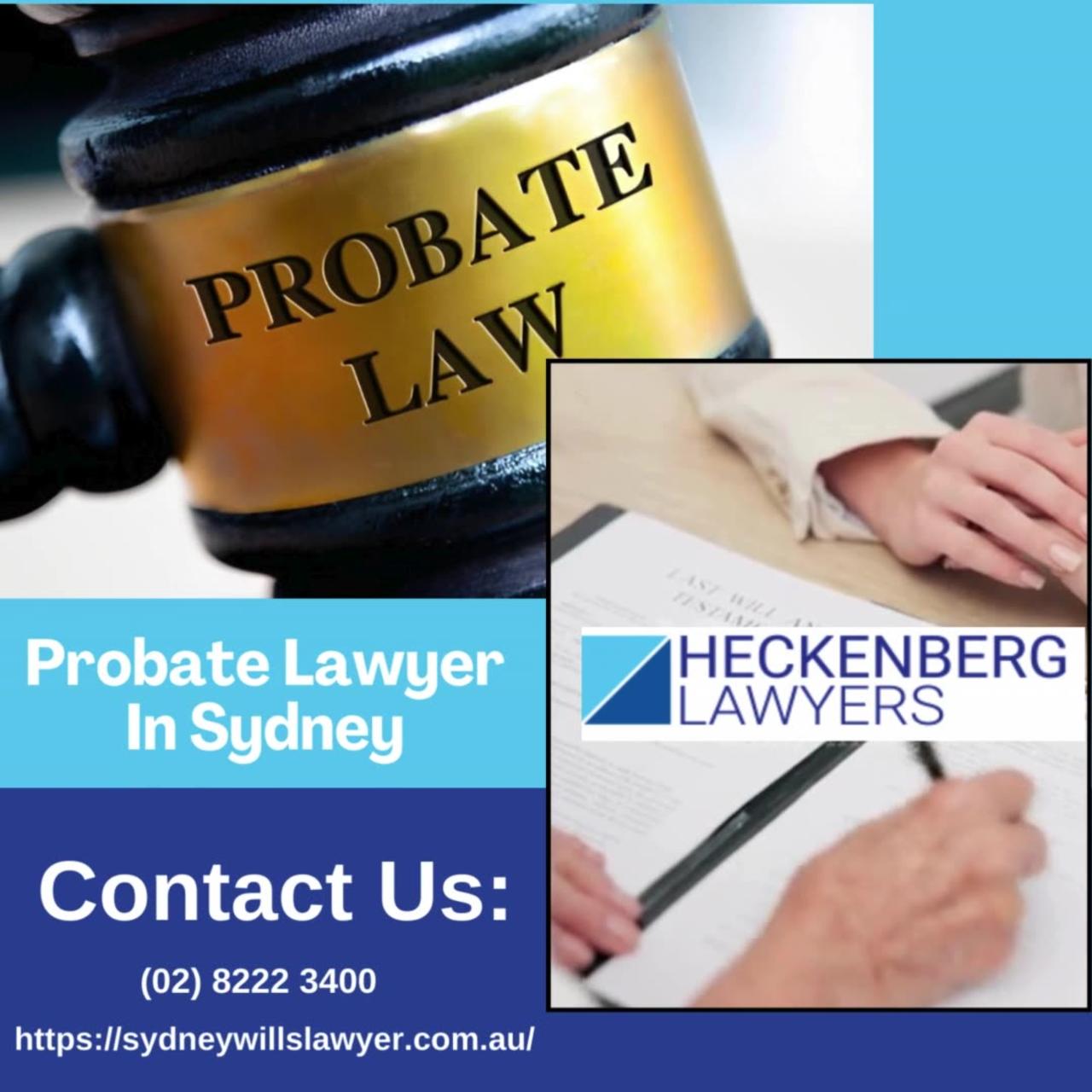 Expert Probate Lawyer in Sydney: Navigating Estate Matters with Confidence