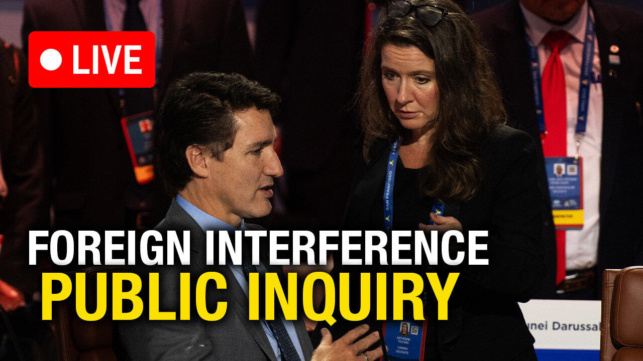 LIVE: Trudeau's chief of staff, other top officials testify at election interference inquiry