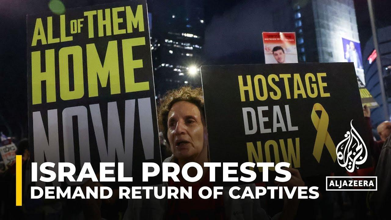 West Jerusalem protests: Demonstrators demand return of captives