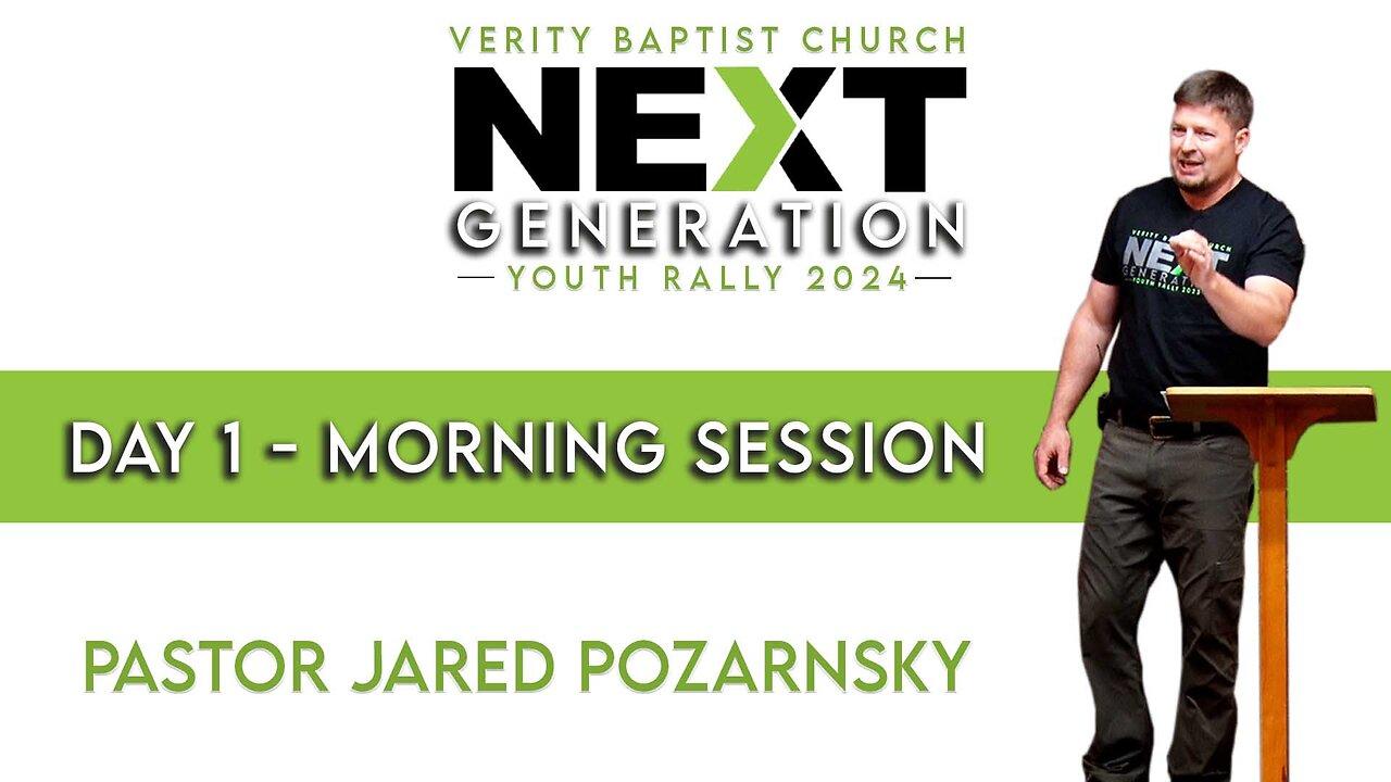 Next Generation Youth Rally (Day 1 - Morning Session) | Pastor Jared Pozarnsky