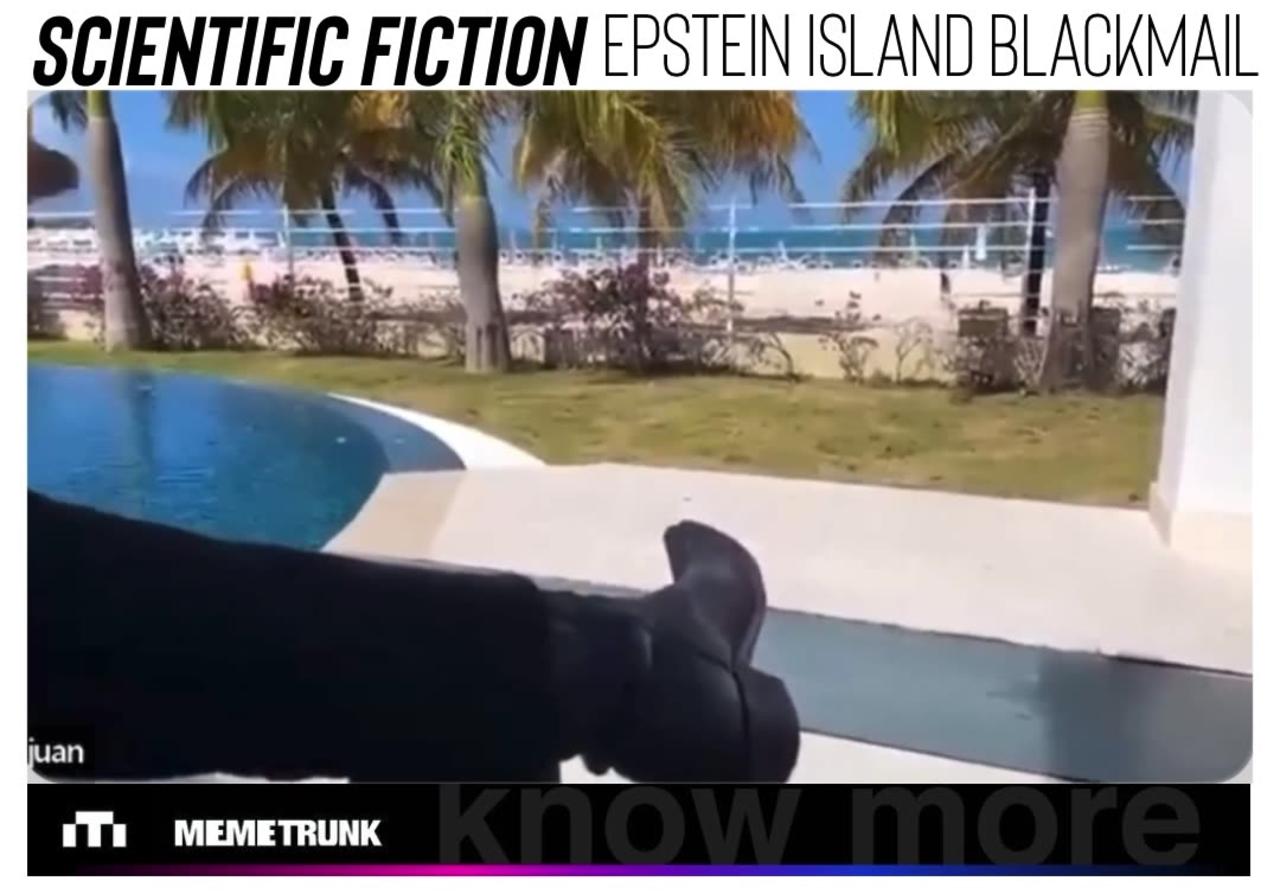 Scientific Fiction: Epstein Island Blackmail