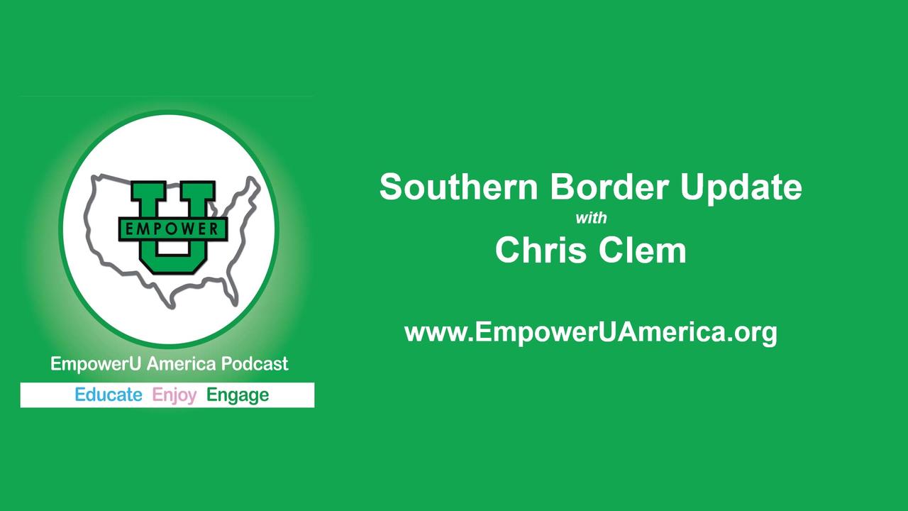 Southern Border Update with Chris Clem - One News Page VIDEO