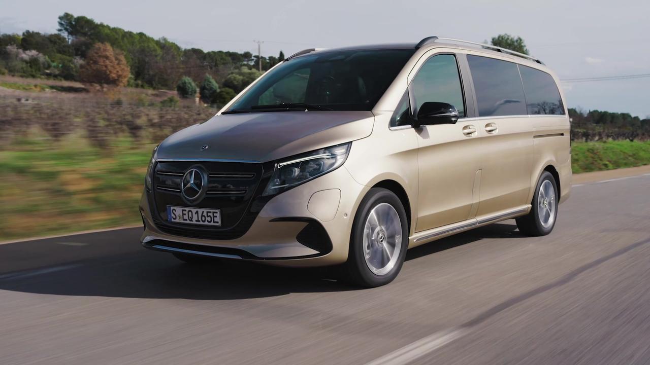 The new Mercedes-Benz EQV AVANTGARDE in Kalahari - One News Page VIDEO