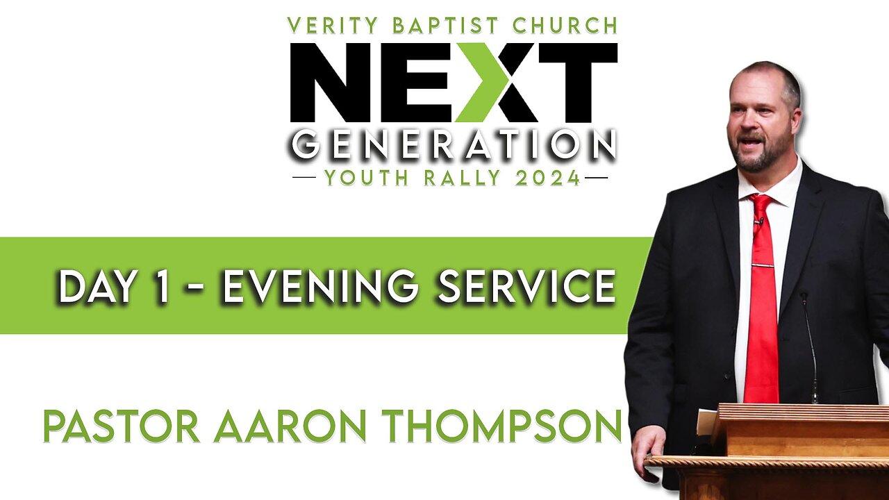Next Generation Youth Rally (Day 1 - Evening Session) | Pastor Aaron Thompson