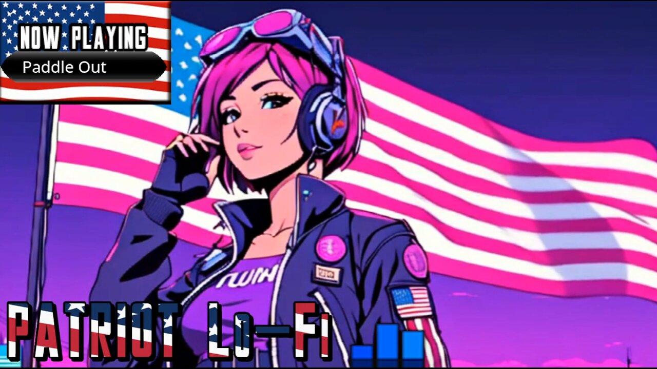 🎶 Stars, Stripes, and LoFi 🇺🇸 - Beats for Study and Relaxation