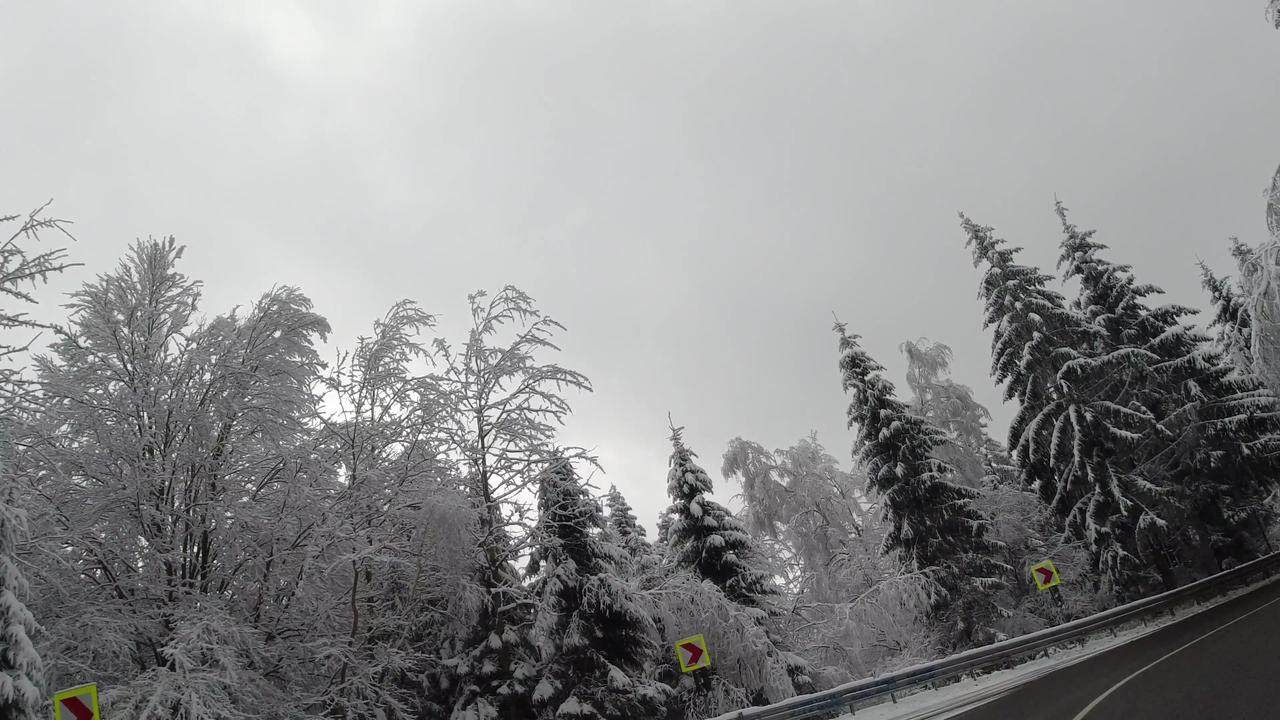 Amazing Winter driving