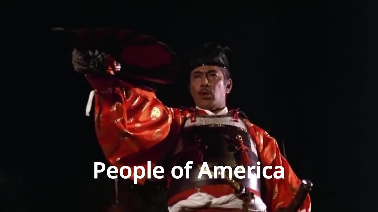 Toranaga (Toshiro Mifune) Vote for Donald Trump