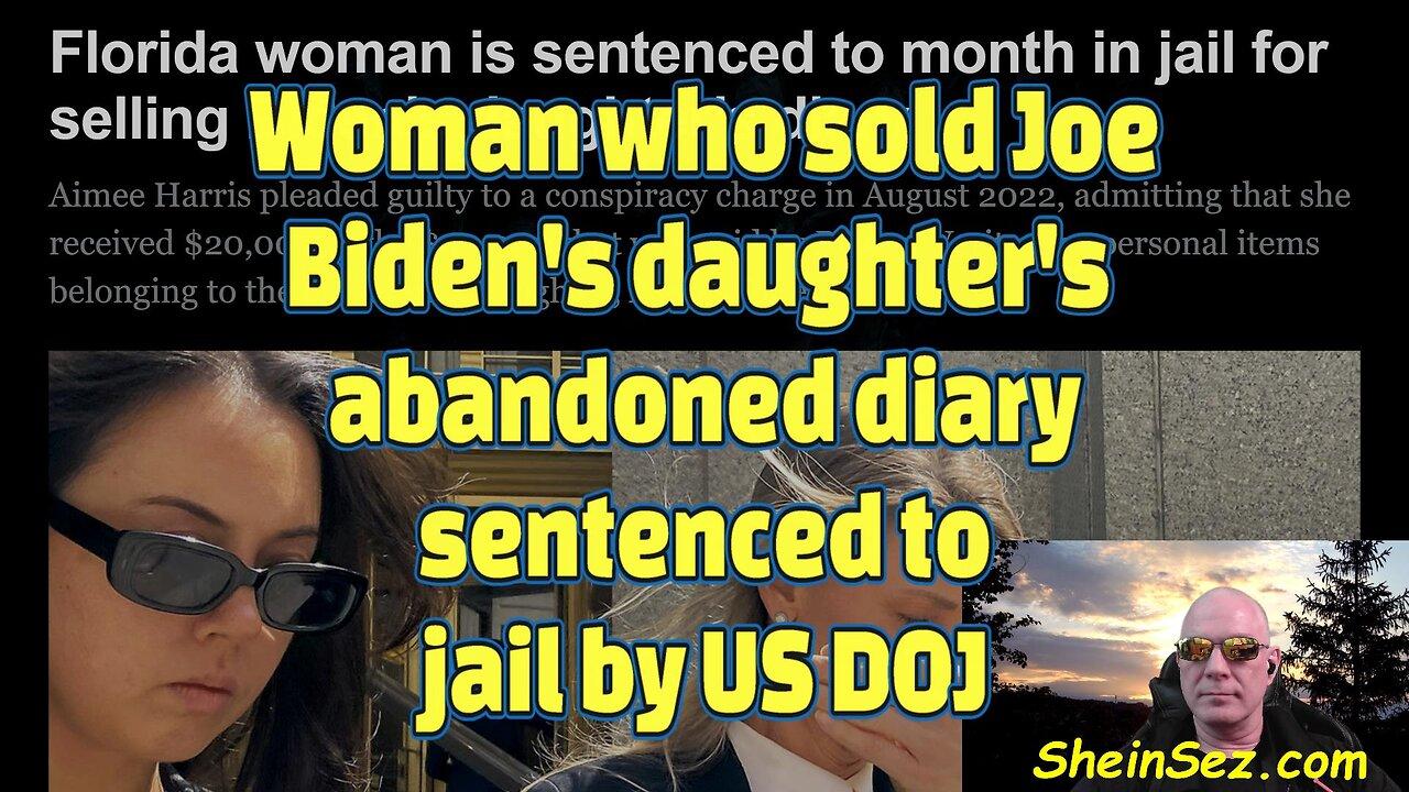 Woman who sold Joe Biden's daughter's abandoned diary sentenced to jail by US DOJ-496