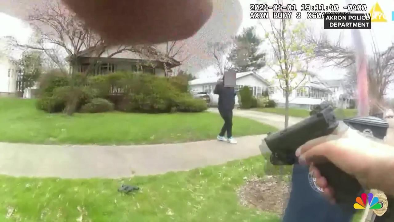 Trump: Akron police release body cam video showing officer shoot teen carrying toy gun