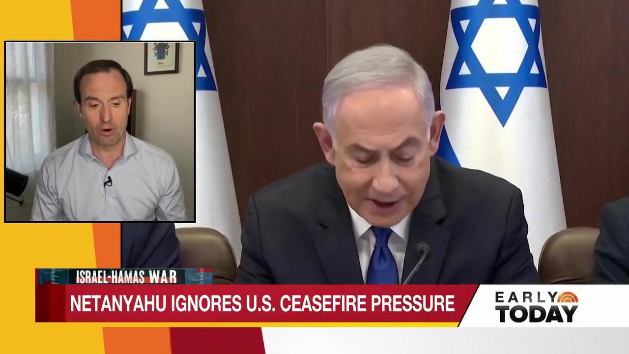 Trump: Biden says Netanyahu is making a 'mistake' with his handling of the war with Hamas