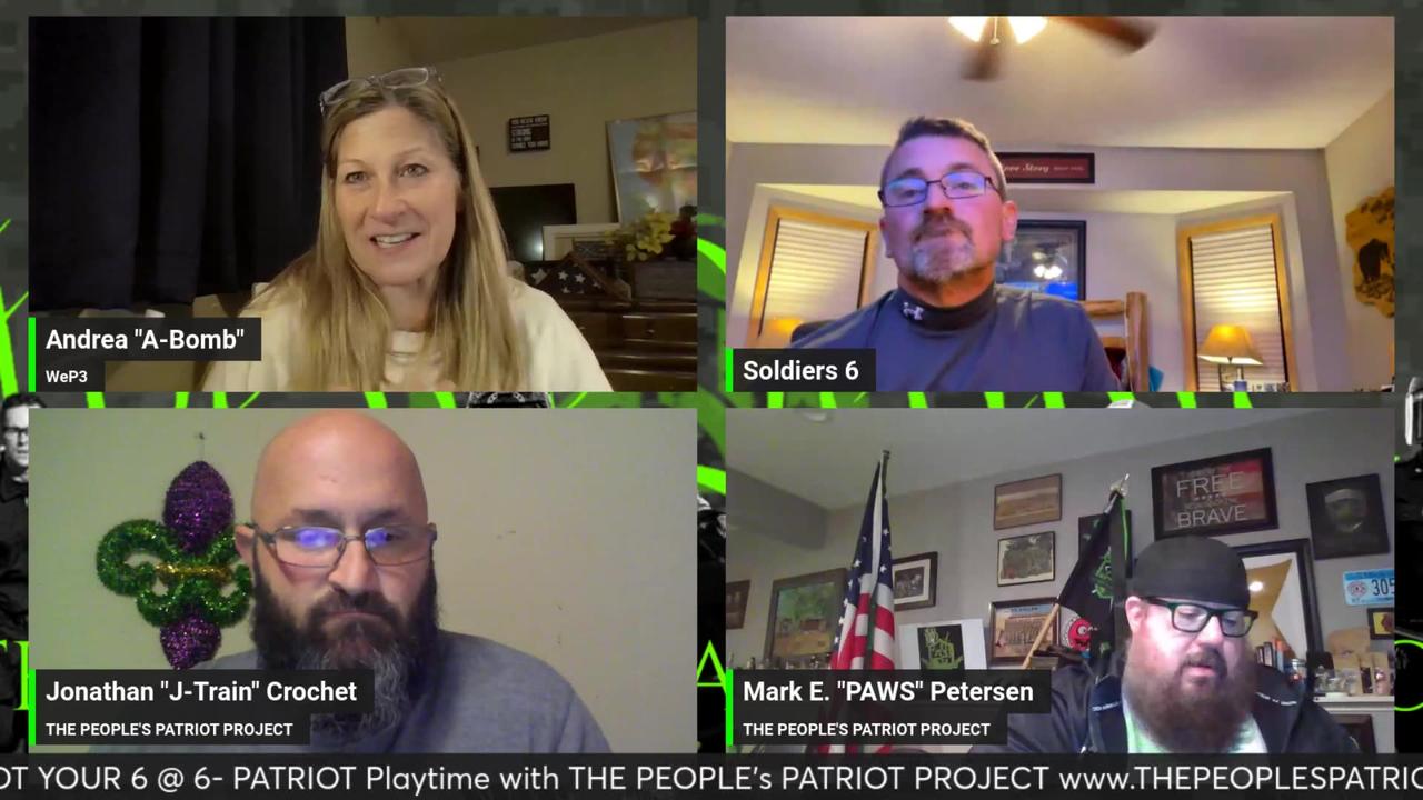 The People's Patriot Project WGY6@6: Episode 182: “Find Your 6 - We Got Your 6”   07 January 2024