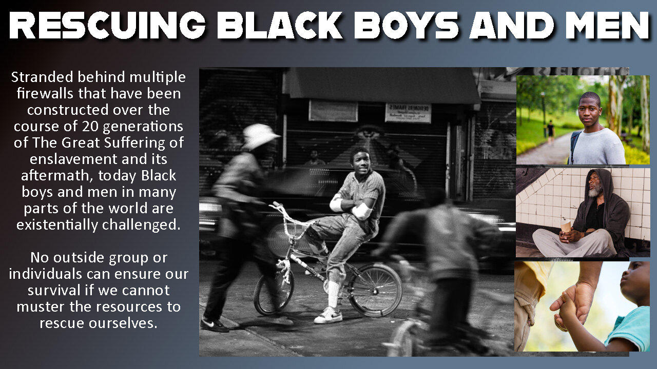 Rescuing Black Boys and Men - Conscious Rasta Report