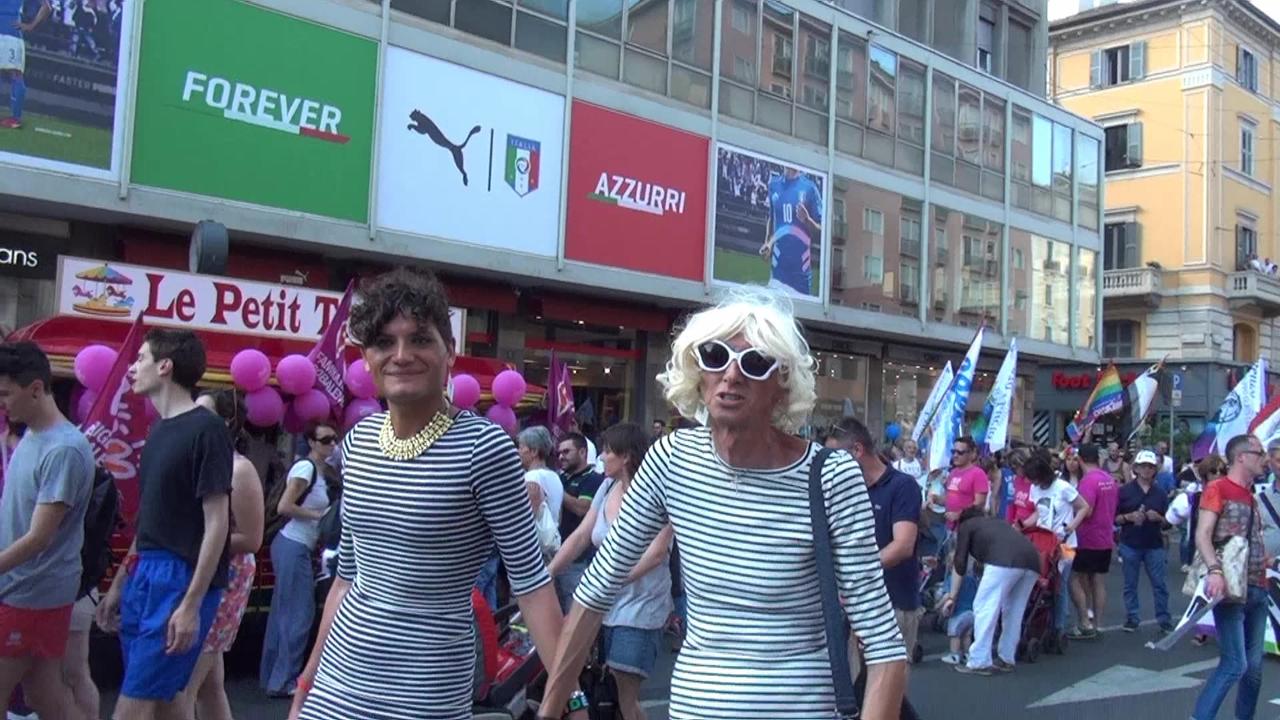 Milano Italy Gay LGBTQIA+ Pride2016 Part 2