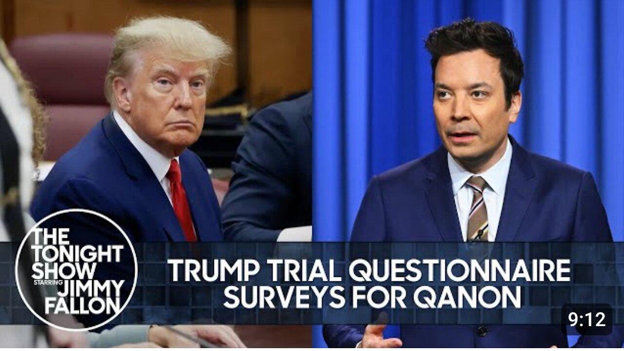 Trump Trial Questionnaire Surveys for QAnon, Networks