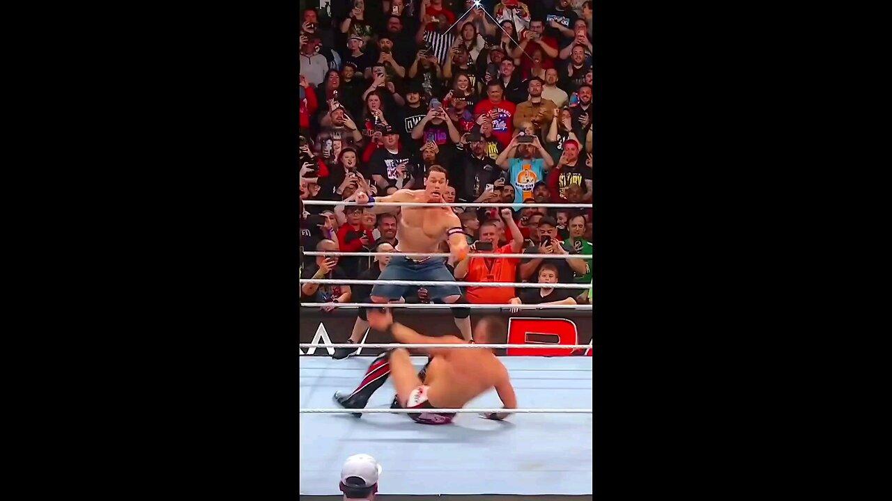 John Cena At Wwe Raw.