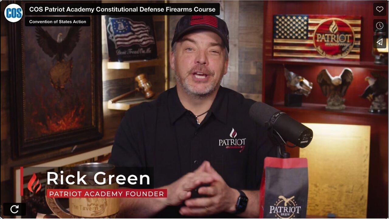 COS Patriot Academy Constitutional Defense Firearms Course