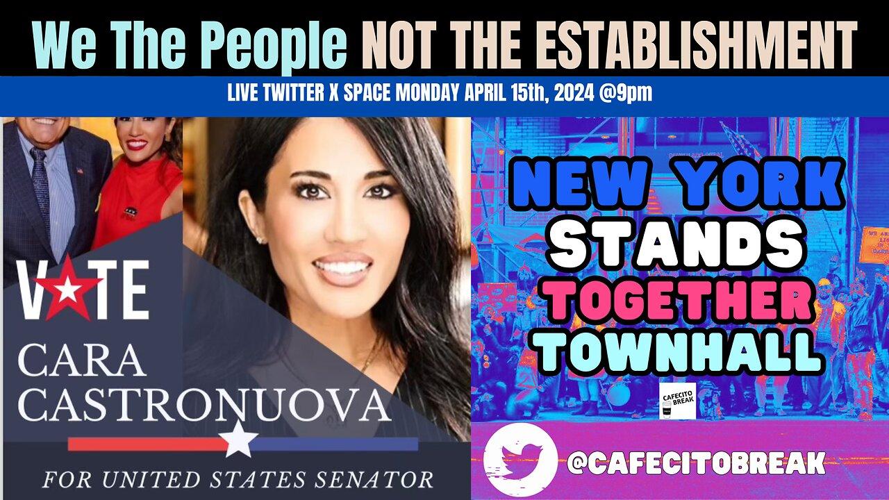 We The People Not The Establishment - The Battle for Ballot Access Featuring Cara Castronuova