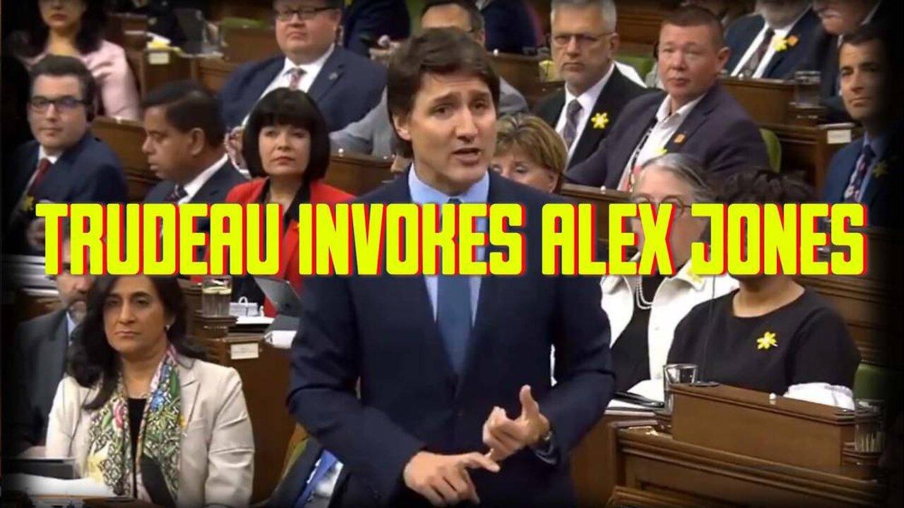 Justin Trudeau Dodges Carbon Mandate Question By Invoking Alex Jones