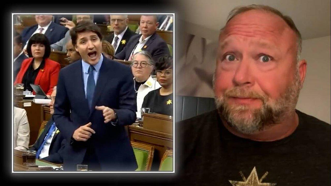 Alex Jones Responds To Justin Trudeau's Attack