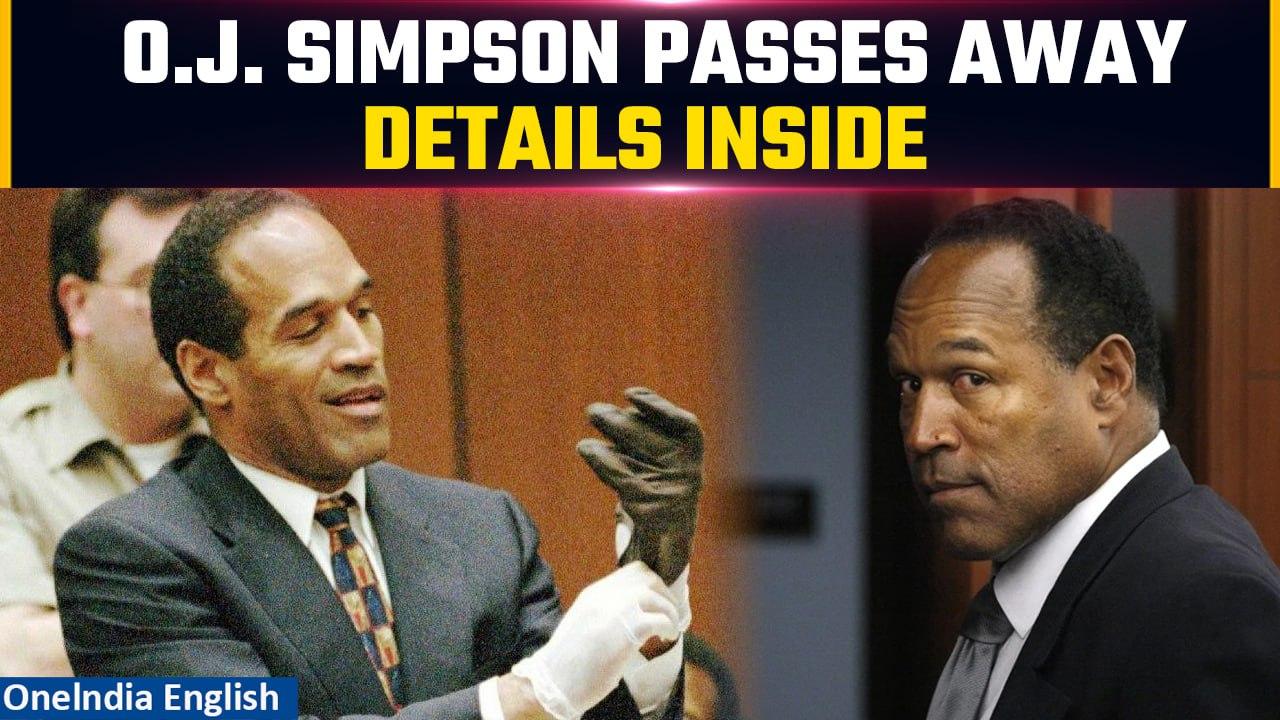 O.J. Simpson, Renowned NFL Star Succumbs to Cancer at the Age of 76| Oneindia News