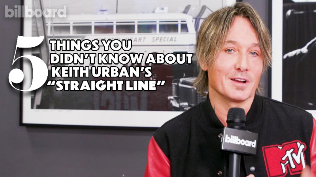Keith Urban Shares 5 Things You Didn't Know About New Song 'Straight Line' | Billboard
