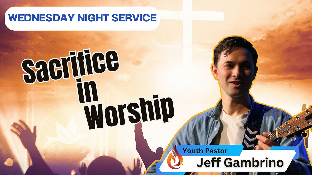 Sacrifice In Worship | Pastor Jeff Gambrino | 04/10/2024 LIVE