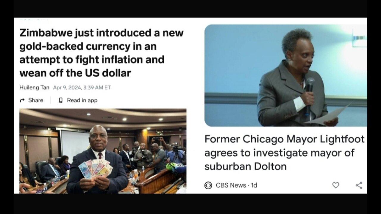 Gold backed currencies emerge, Dolton IL screws itself again