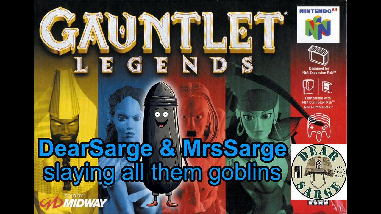 Dear Sarge & Mrs Sarge Play Gauntlet Legends! #2