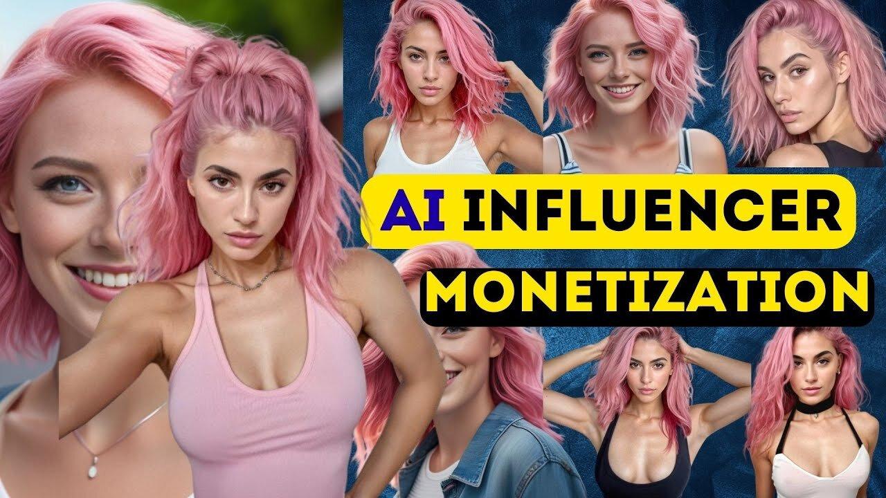 How I Create Realistic AI Influencer Video Generator Instagram Model And Make Money With Fanvue