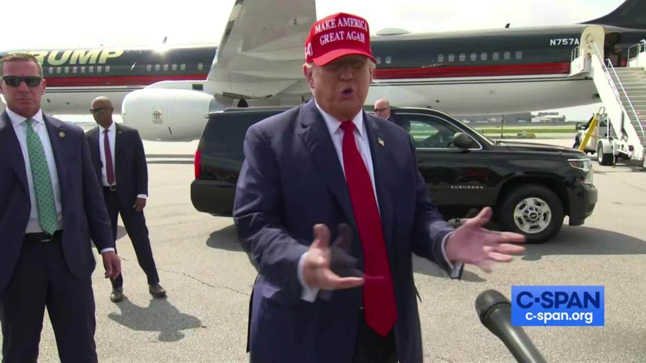 Trump Tells Reporters Arizona and Florida Abortion Bans 'Went Too Far' - Will Be Changed