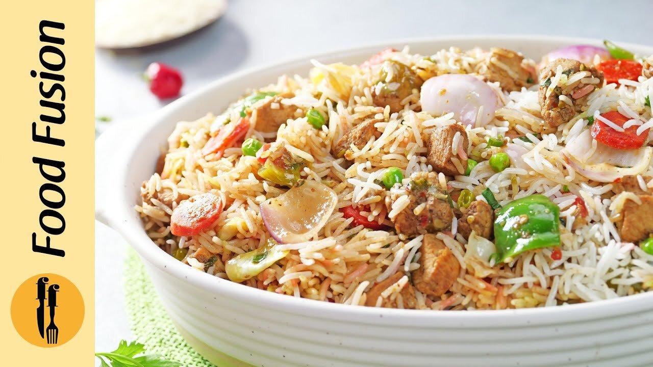 Chinese BBQ Biryani Eid Special Recipe by Food Fussion.