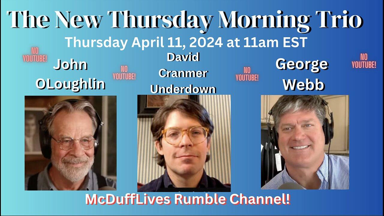 The New Thursday Moring Trio, with George Webb and David Cranmer Underdown, 041124
