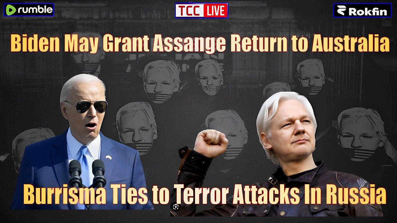 Burisma Ties to Terror Attacks In Russia, Biden May Grant Assange Return to Australia