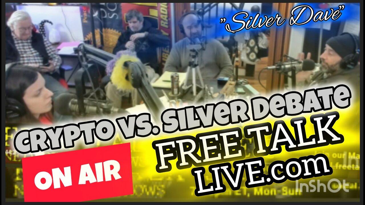 SIVLER DAVE ON FREE TALK LIVE!  Local Silver Mint