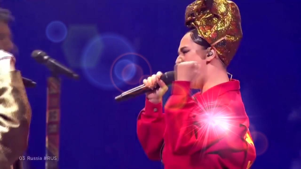 Manizha - Russian Woman - LIVE - Russia 🇷🇺 - First Semi-Final - Eurovision 2021 Lens Flare