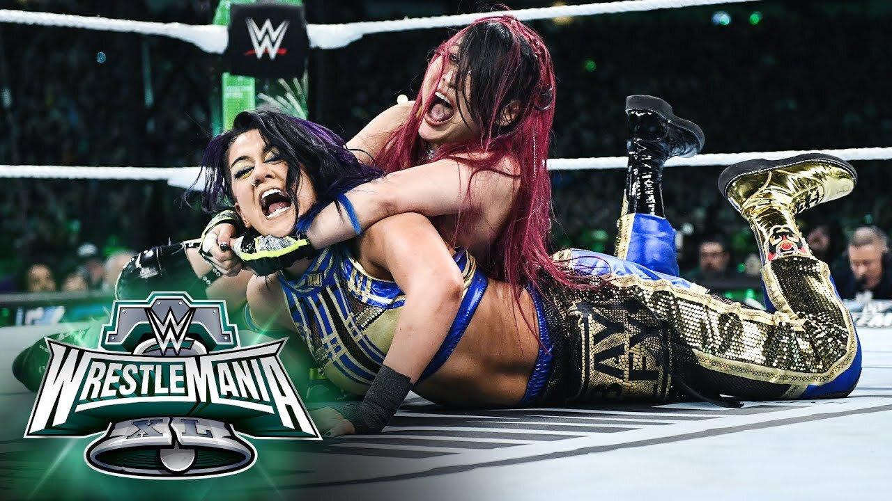 IYO SKY vs. Bayley | WWE's Women's Championship Match | WrestleMania highlights